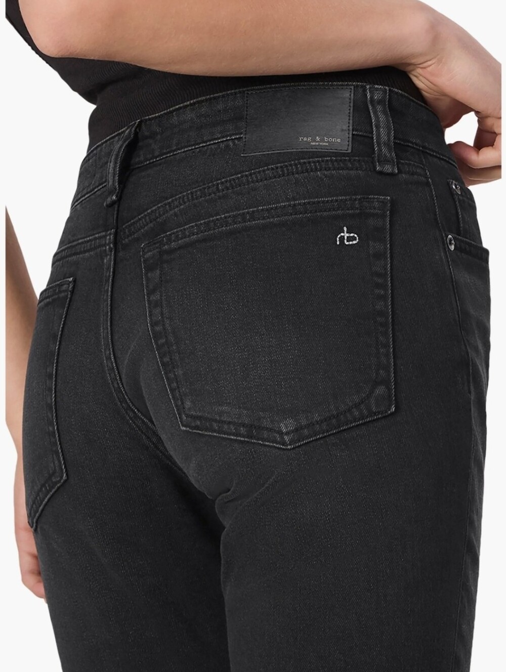 Rag & Bone Womens The Dre Low Rise Boyfriend Jeans Size 30 NWT Cornelia - Picture 4 of 11